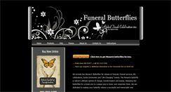 Desktop Screenshot of funeralbutterflies.com